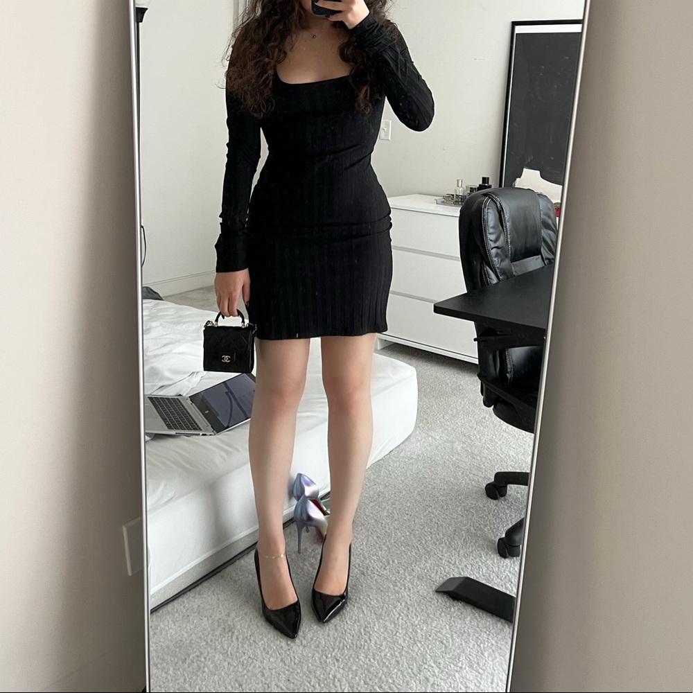 Black reformation dress